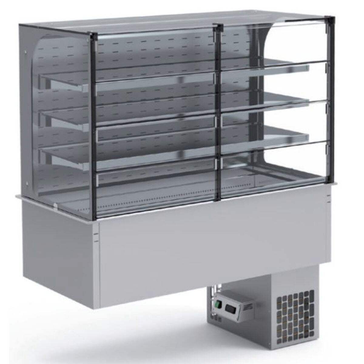 Vitrine fond plat - VEG-10-10-TF - CODIGEL
