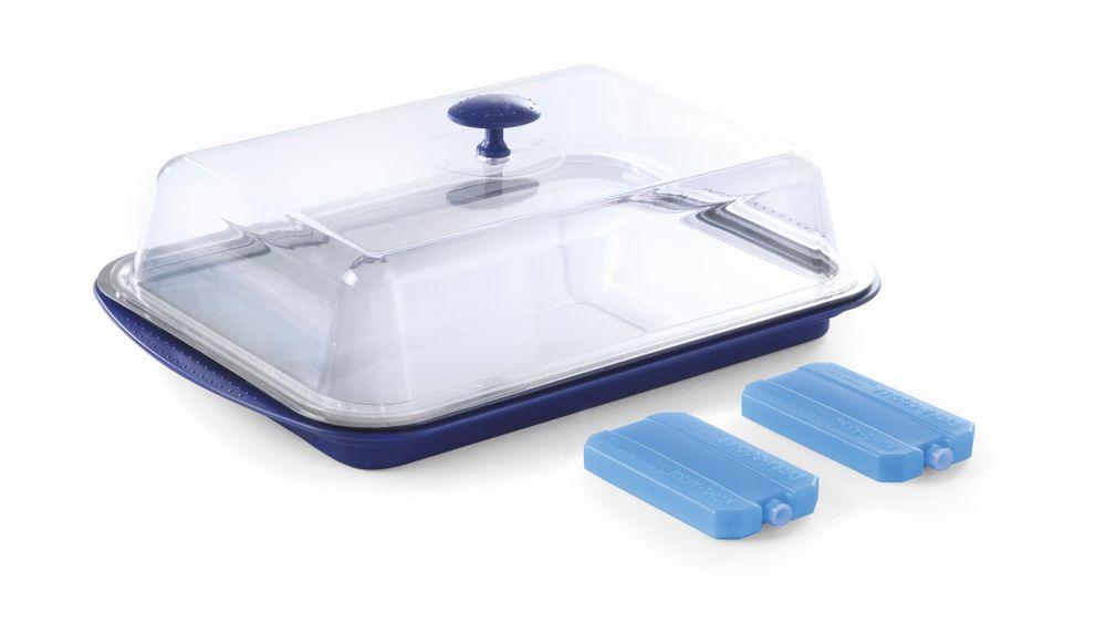 Plateau de présentation réfrigérant , HENDI, 430x290x(H)150mm