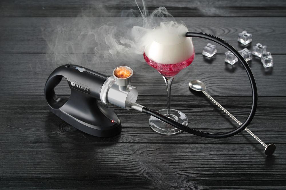 Pistolet à fumer - fumoir à 3 vitesses, HENDI, 215x70x(H)160mm