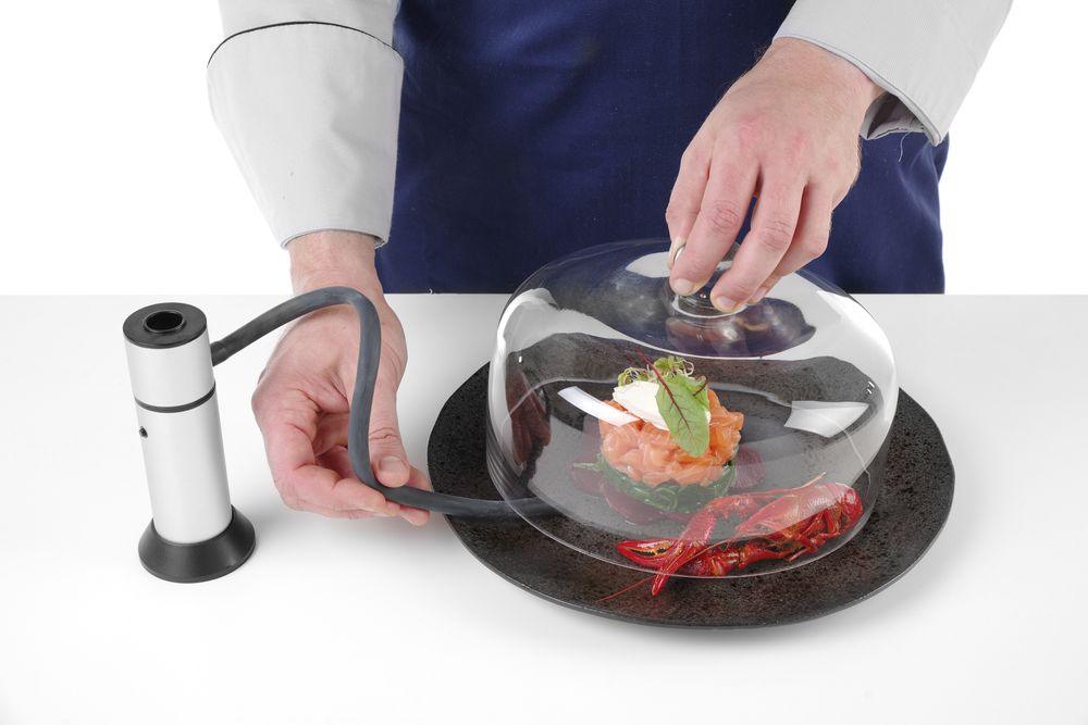 Cloche en verre, HENDI, ø275x(H)140mm