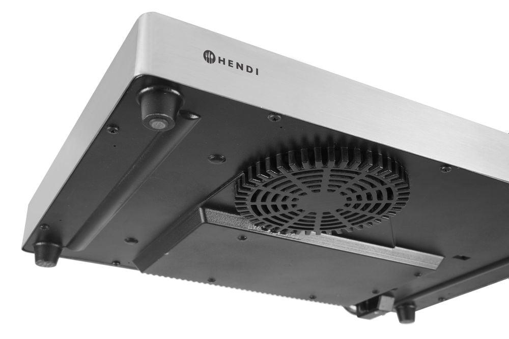 Plaque chauffante à induction Kitchen Line, HENDI, Kitchen Line, 230V/800W, 455x333x(H)62mm