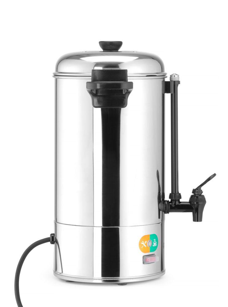 Distributeur à boissons chaudes, HENDI, 9L, Argent, 230V/2200W, 340x227x(H)468mm