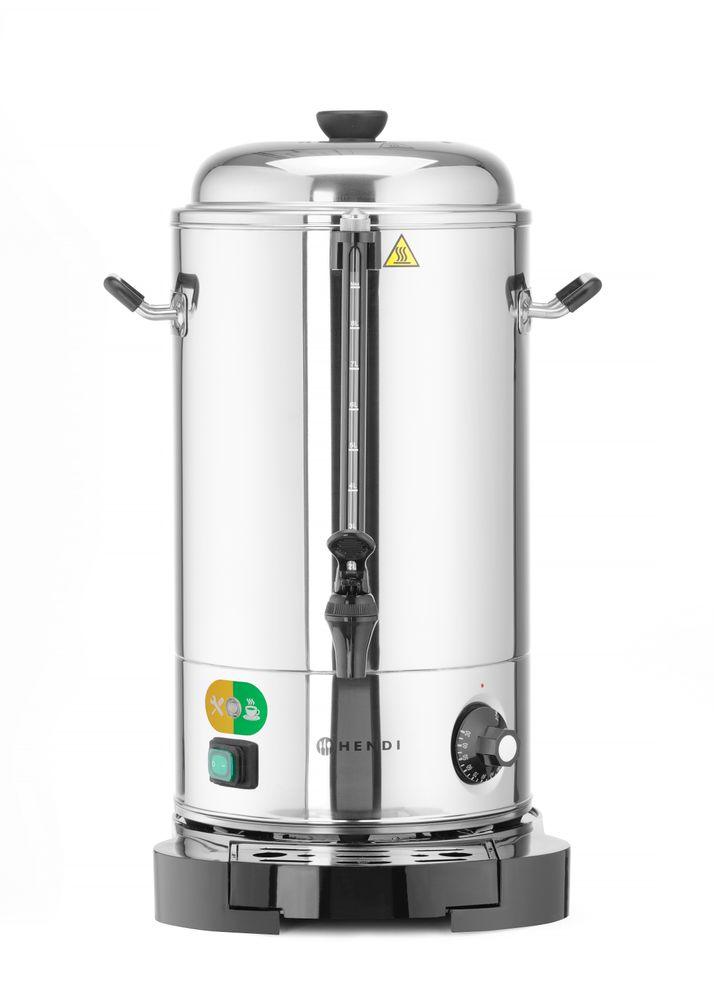Distributeur à boissons chaudes à double paroi, HENDI, 9L, 230V/2200W, 343x345x(H)517mm