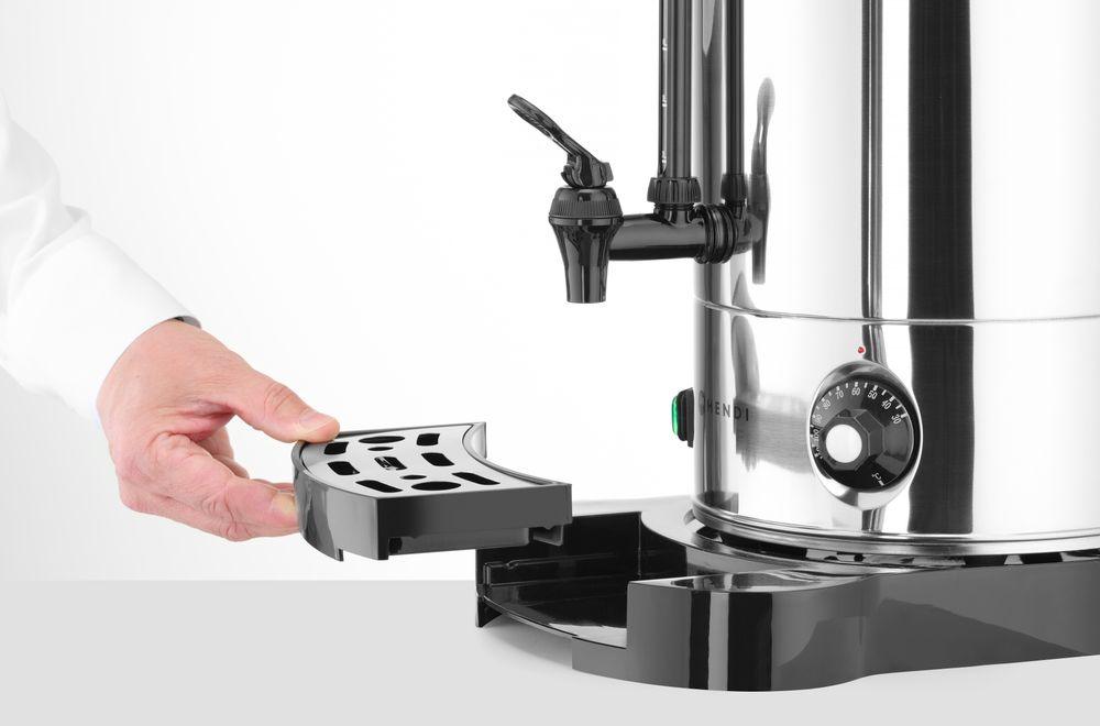 Distributeur à boissons chaudes à double paroi, HENDI, 9L, 230V/2200W, 343x345x(H)517mm