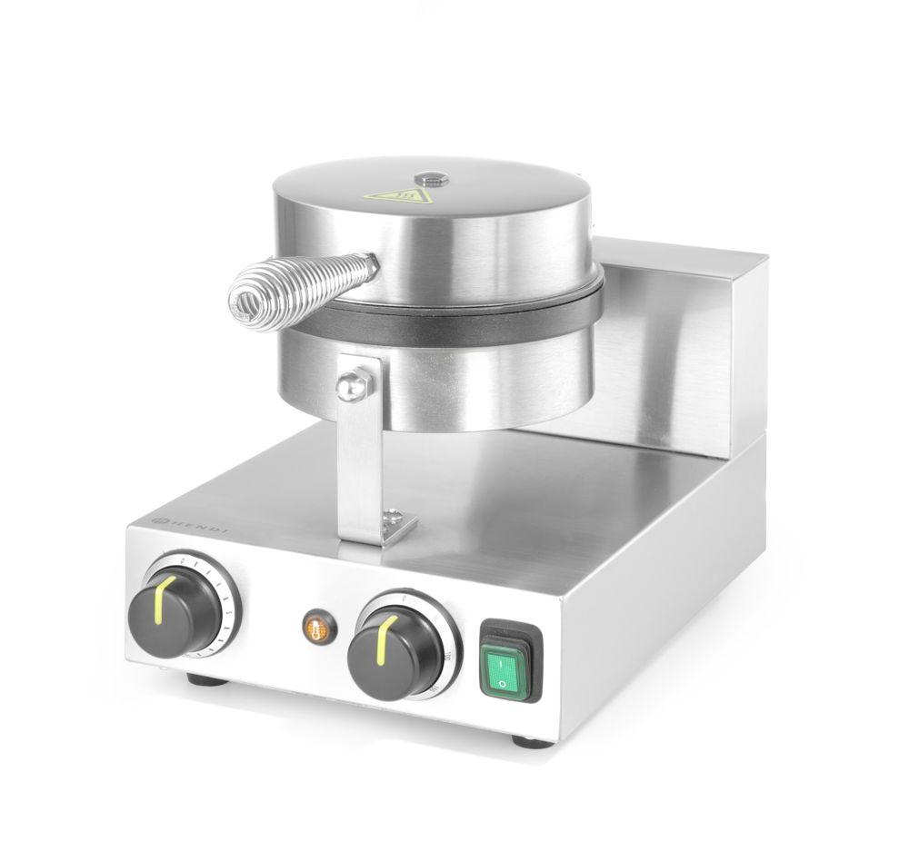 Gaufrier rond, HENDI, 230V/1000W, 250x380x(H)590mm