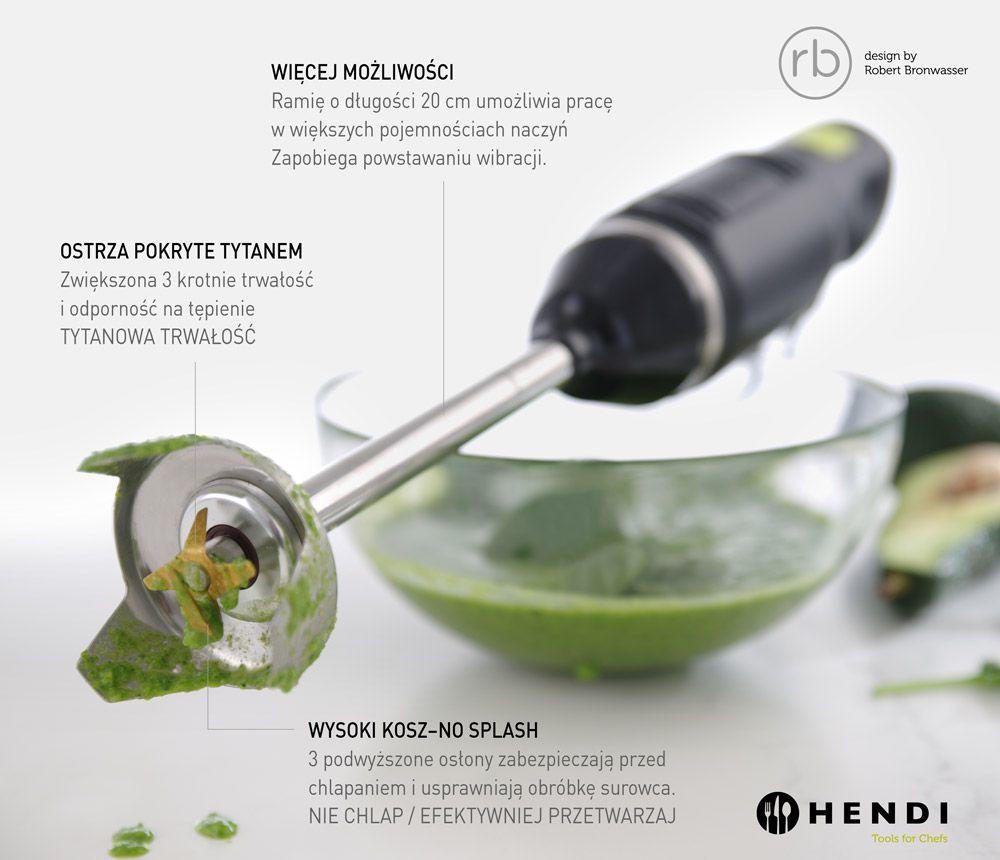 HENDI Blend mixeur plongeur, 220-240V/250W, ø71x(H)444mm