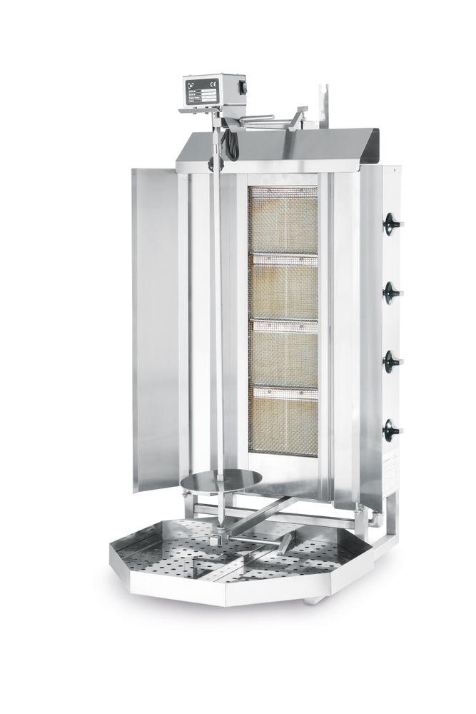 Grill à gaz à kebab Profi Line, HENDI, Profi Line, 12kW, 470x550x(H)1150mm