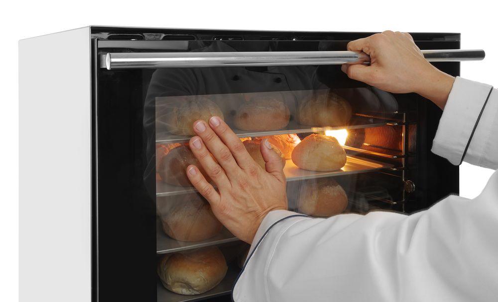 Four à convection avec humidificateur H90S, HENDI, 62L, 230V/2670W, 595x595x(H)570mm