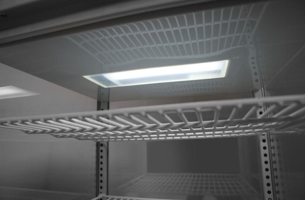 Vitrine de table grand modèle, 98 litres, Arktic, blanc, 230V/210W, 452x406x(H)1116mm