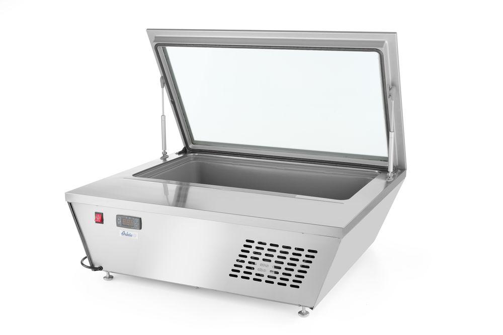 Vitrine de table réfrigérée négatif 77L, Arktic, 230V/220W, 805x666x(H)305mm