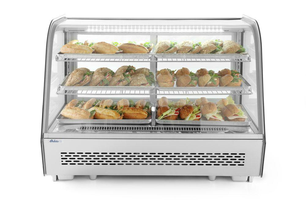 Vitrine de présentation, Arktic, 160L, 230V/160W, 850x568x(H)686mm