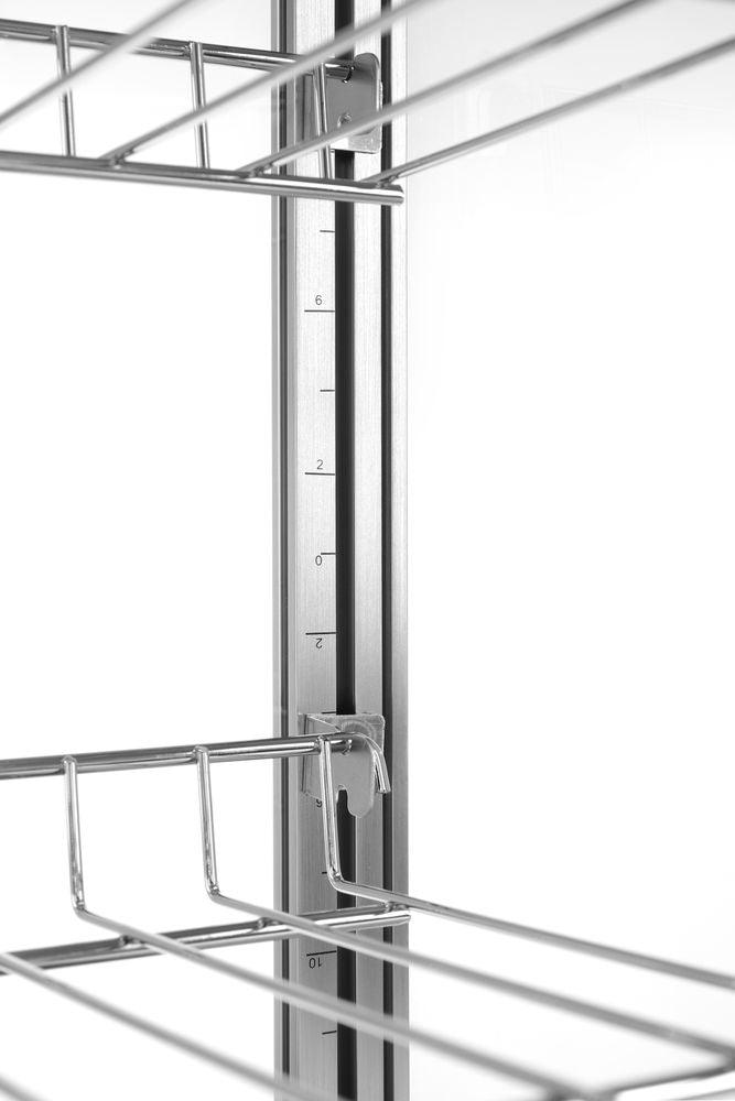 Vitrine de table chauffante, HENDI, 97 litres, 230V/800W, 460x448x(H)785mm