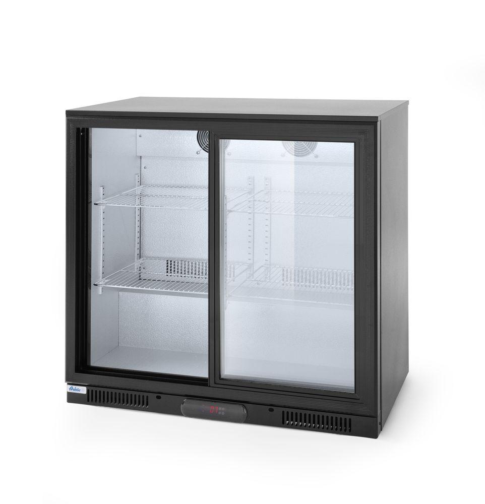 Arrière de bar réfrigéré portes coulissantes 197 L, Arktic, 220-240V/160W, 900x500x(H)900mm