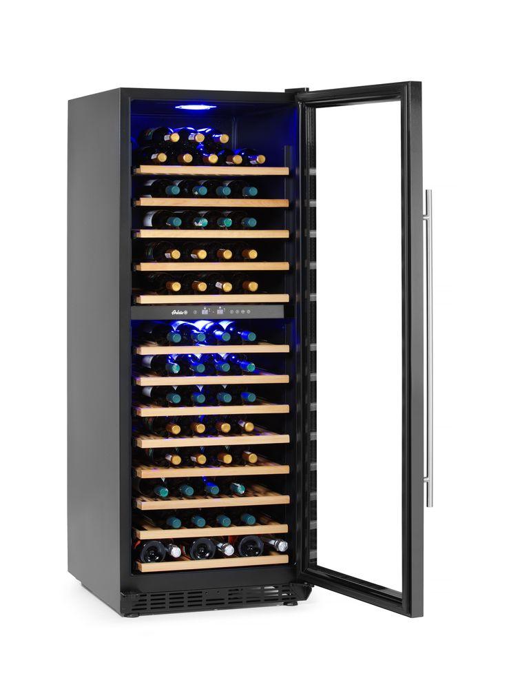 Cave à vin à double zone, 135 bouteilles, Arktic, 387L, 220-240V/130W, 595x680x(H)1625mm