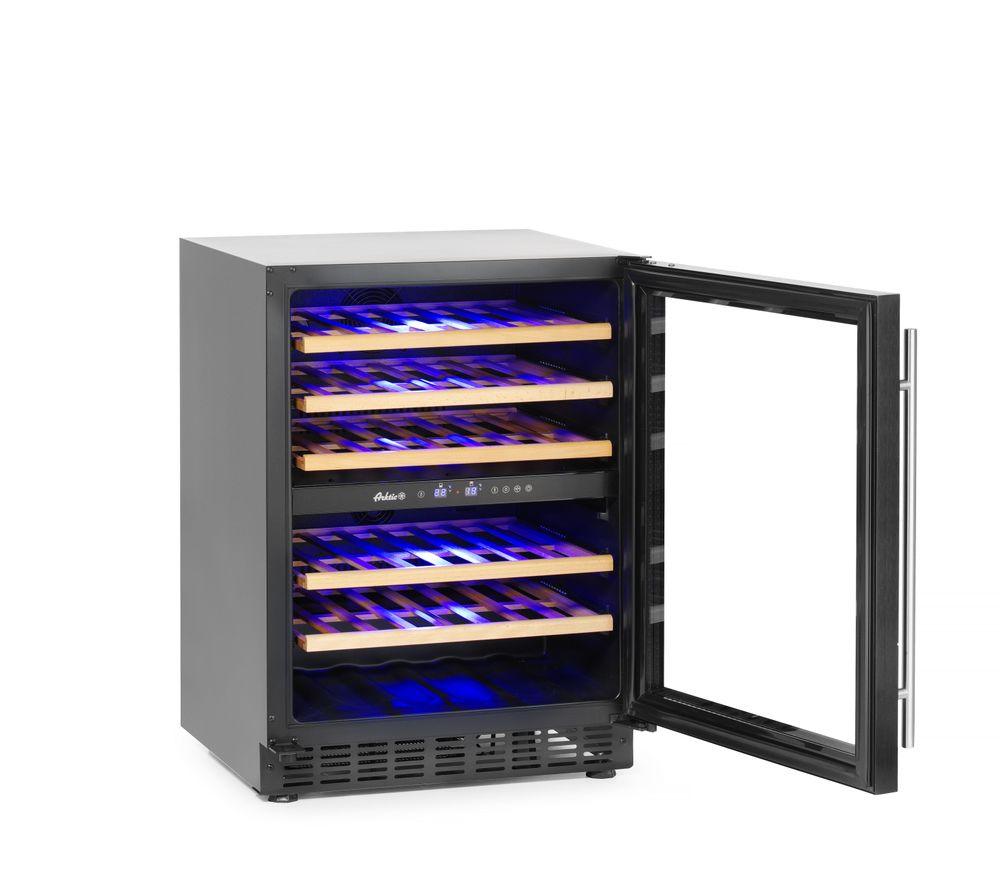 Cave à vin, 2 zones, 46 bouteilles, Arktic, 133L, 220-240V/90W, 595x588x(H)820mm