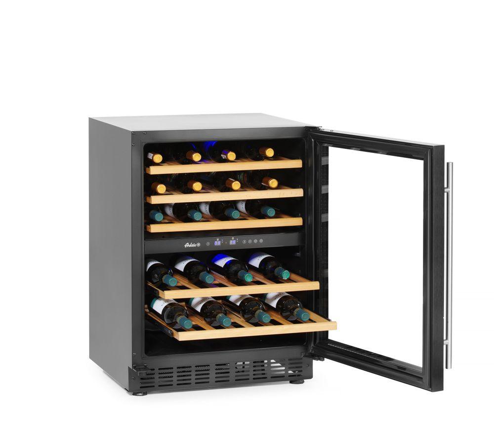 Cave à vin, 2 zones, 46 bouteilles, Arktic, 133L, 220-240V/90W, 595x588x(H)820mm