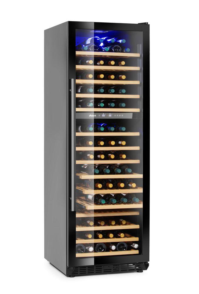 Cave à vin, 2 zones, 160 bouteilles, Arktic, 447L, 220-240V/150W, 595x685x(H)1795mm