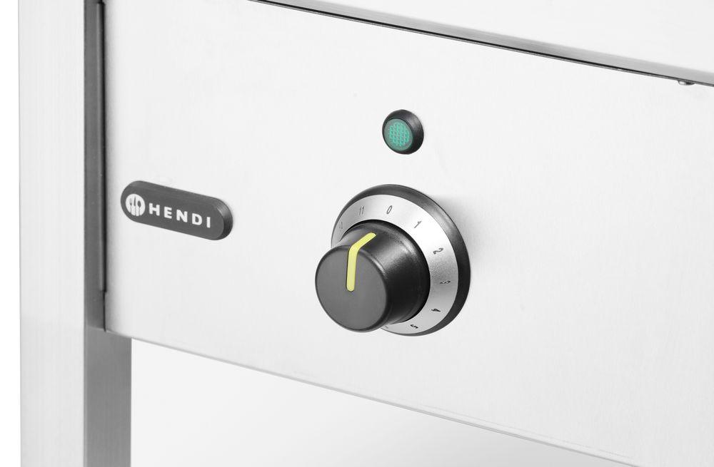 Réchaud à induction haute puissance, HENDI, 400V/5000W, 400x400x(H)380mm