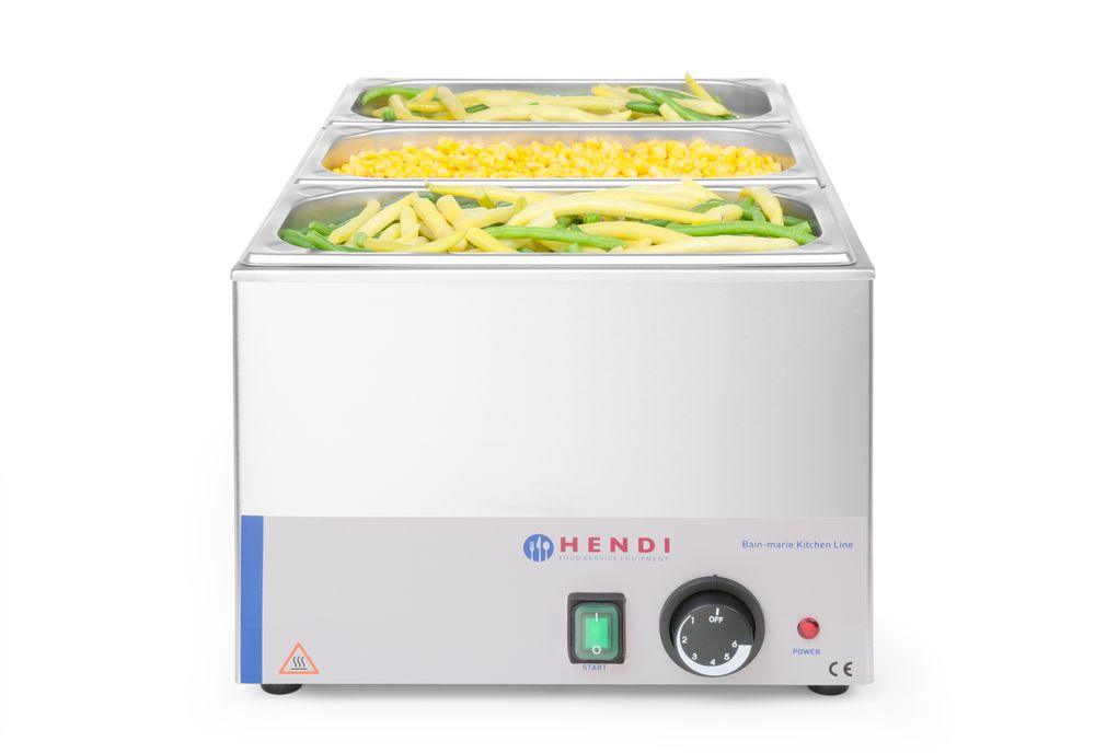 Ranger Bain-marie, HENDI, Kitchen Line, GN 1/1, 230V/1000W, 590x332x(H)242mm