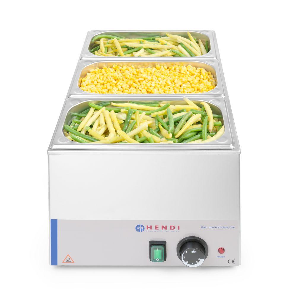 Ranger Bain-marie, HENDI, Kitchen Line, GN 1/1, 230V/1000W, 590x332x(H)242mm