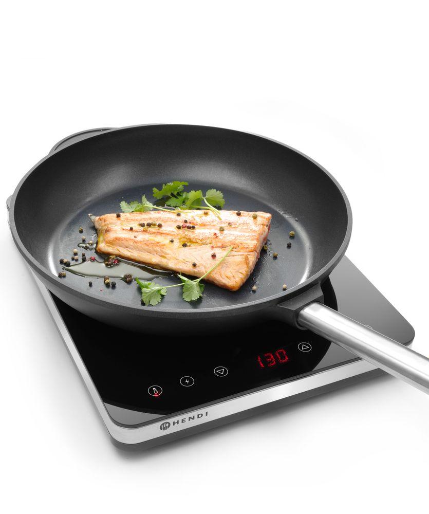 Plaque de cuisson à induction modèle 2000, HENDI, Kitchen Line, 230V/2000W, 296x370x(H)46mm