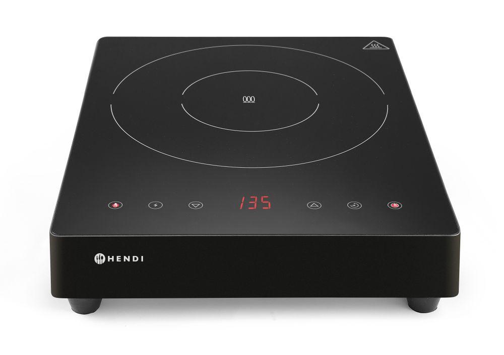 Plaque de cuisson à induction 3500W Kitchen Line, HENDI, Kitchen Line, 230V/3500W, 337x417x(H)85mm