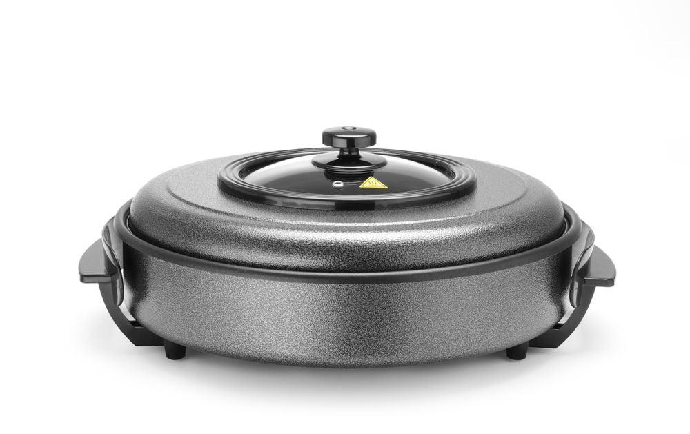 Fait-tout électrique, HENDI, casserole intérieure 550x60mm, 230V/1600W, ø620x(H)190mm