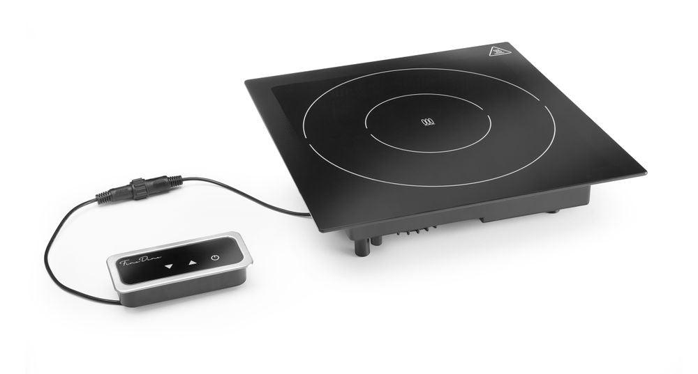 Plaque chauffante à induction 1000W, Fine Dine, 230V/1000W, 350x350x(H)mm