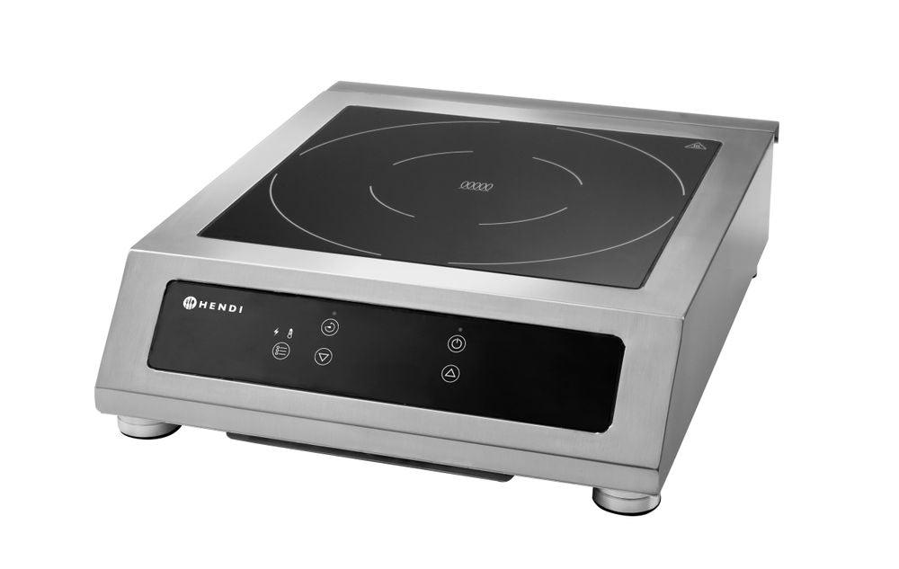 Plaque de cuisson à induction modèle 3500 D XL, HENDI, Profi Line, 230V/3500W, 390x500x(H)120mm