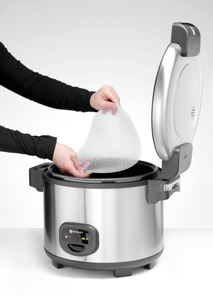 Cuiseur à riz, HENDI, Profi Line, 5,4L, 230V/1950W, 455x455x(H)380mm