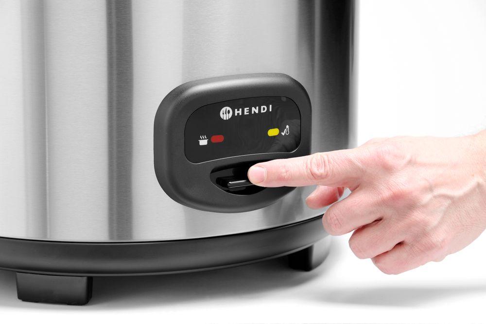 Cuiseur à riz, HENDI, Profi Line, 5,4L, 230V/1950W, 455x455x(H)380mm