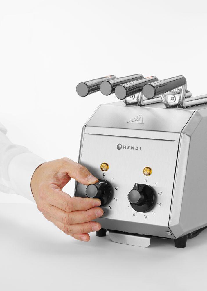 Toaster, HENDI, 230V/1200W, 200x300x(H)223mm