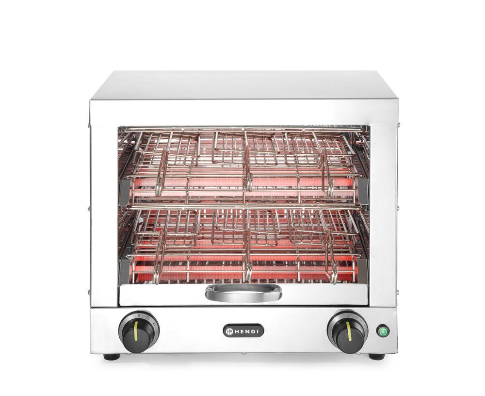 Toaster 6 pinces, HENDI, 230V/3000W, 438x290x(H)402mm