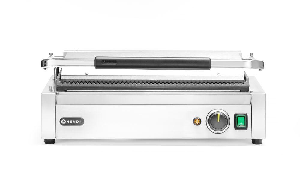 Grill de contact Panini XL, HENDI, 230V/2700W, 548x415x(H)210mm