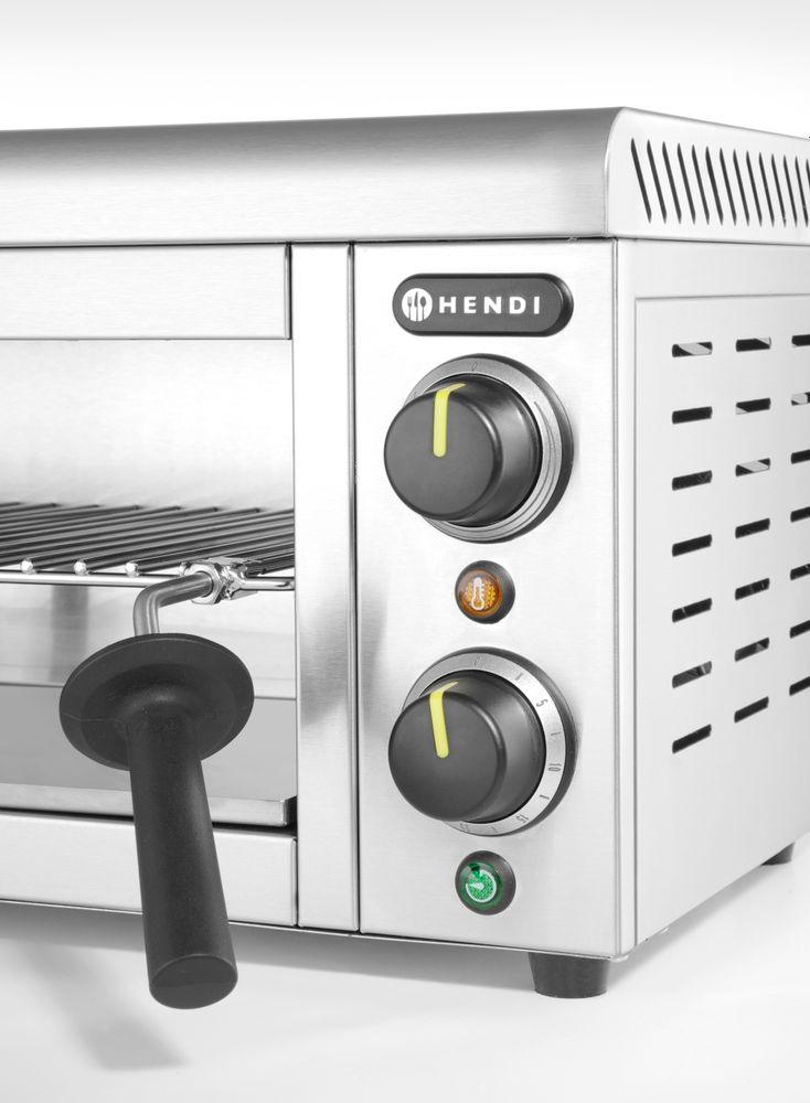 Salamandre avec fixation murale, HENDI, 230V/2000W, 610x310x(H)280mm