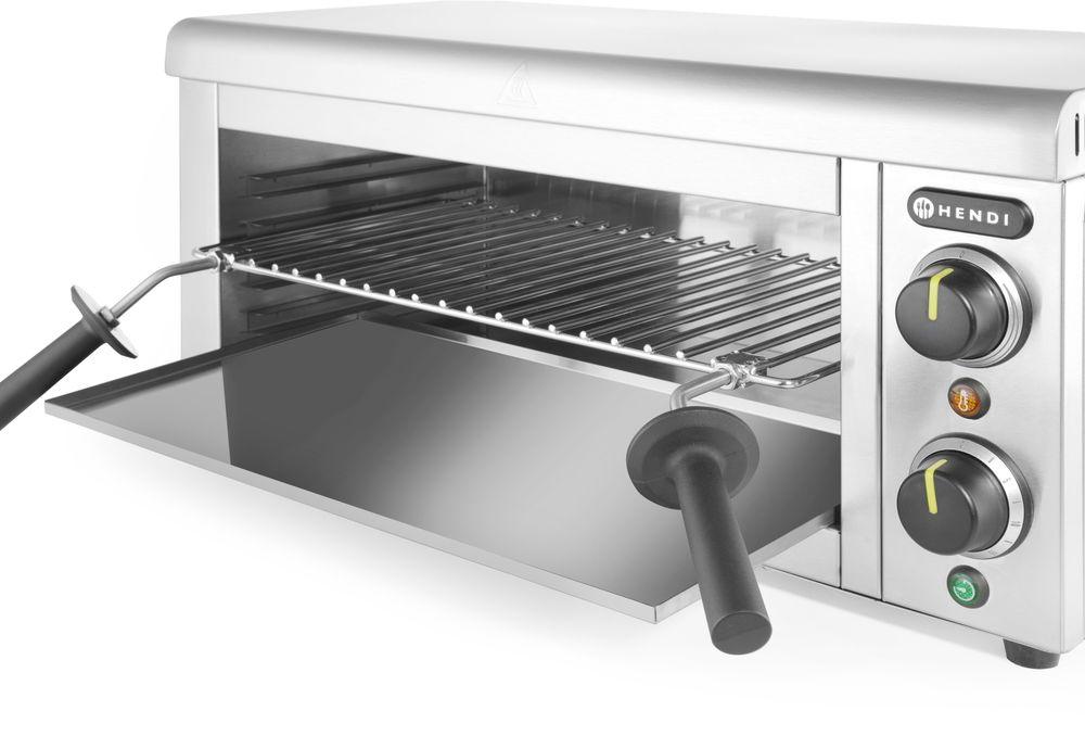 Salamandre avec fixation murale, HENDI, 230V/2000W, 610x310x(H)280mm