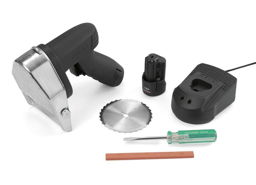 Couteau kebab électrique sans fil, HENDI, Kitchen Line, 230V/80W, 199x152x(H)184mm