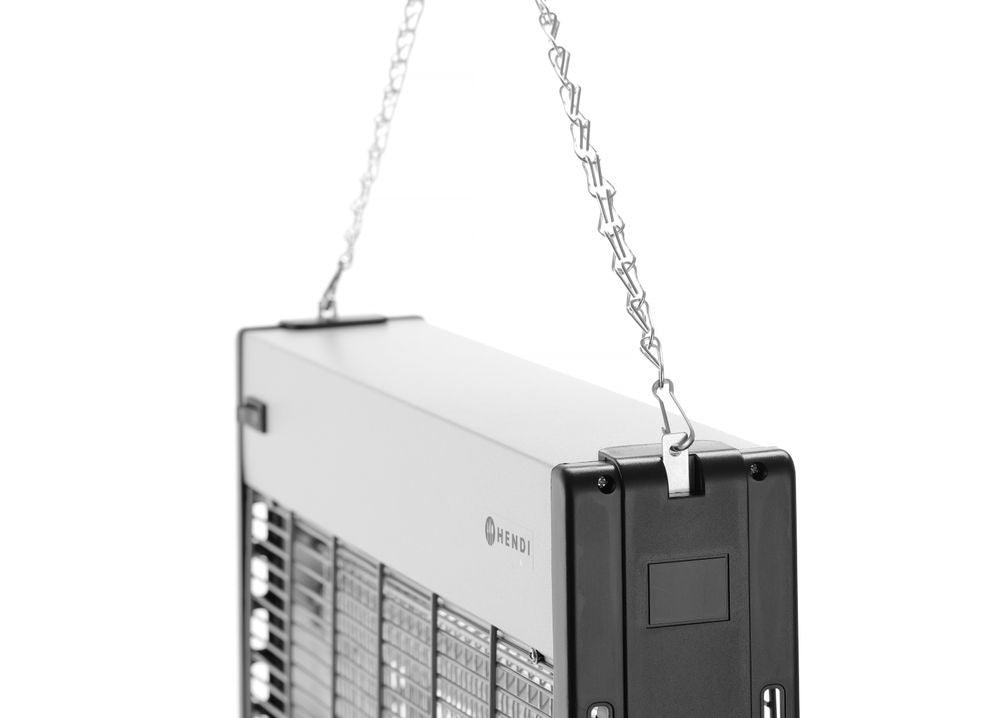 Destructeur d'insectes à haute tension, HENDI, Zone de couverture: 100 m², 230V/40W, 485x90x(H)310mm