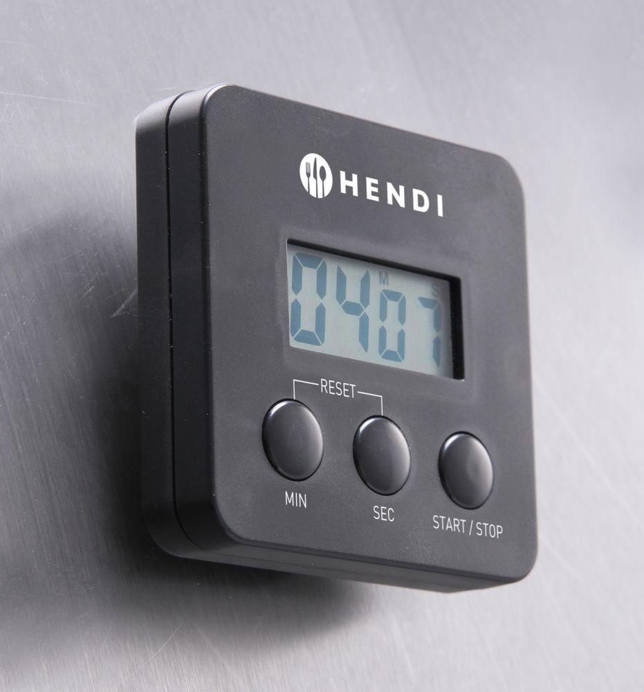 Minuteur de cuisine numérique, HENDI, 67x20x(H)67mm