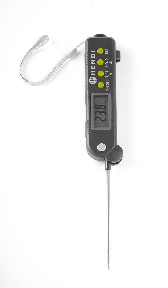 Thermomètre avec sonde repliable, HENDI, 160x40x(H)25mm