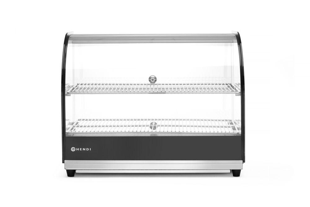 Vitrine de table chauffante deux niveaux, HENDI, deux niveaux, 230V/400W, 554x376x(H)432mm
