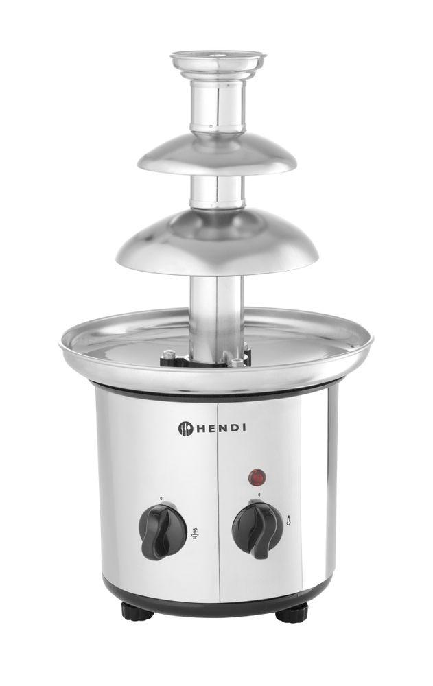 Fontaine à chocolat 3 niveaux, HENDI, 230V/170W, ø210x(H)400mm