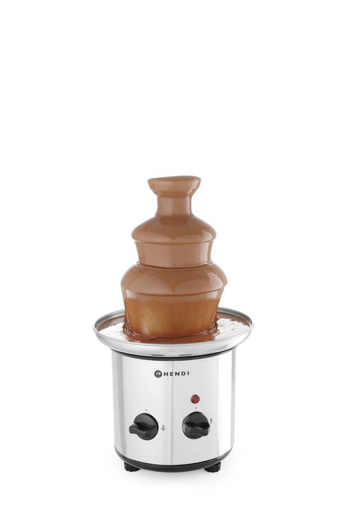 Fontaine à chocolat 3 niveaux, HENDI, 230V/170W, ø210x(H)400mm