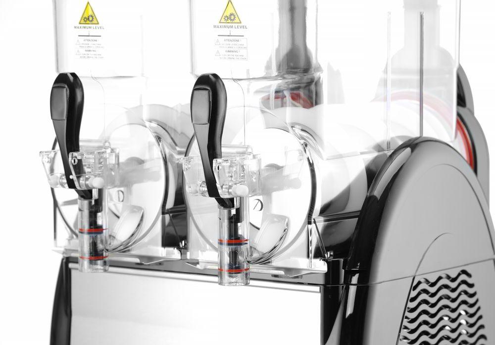 Machine à Slush 2x 12L, HENDI, 24L, 230V/740W, 470x520x(H)810mm