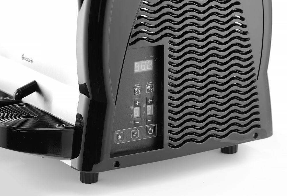 Machine à Slush 2x 12L, HENDI, 24L, 230V/740W, 470x520x(H)810mm