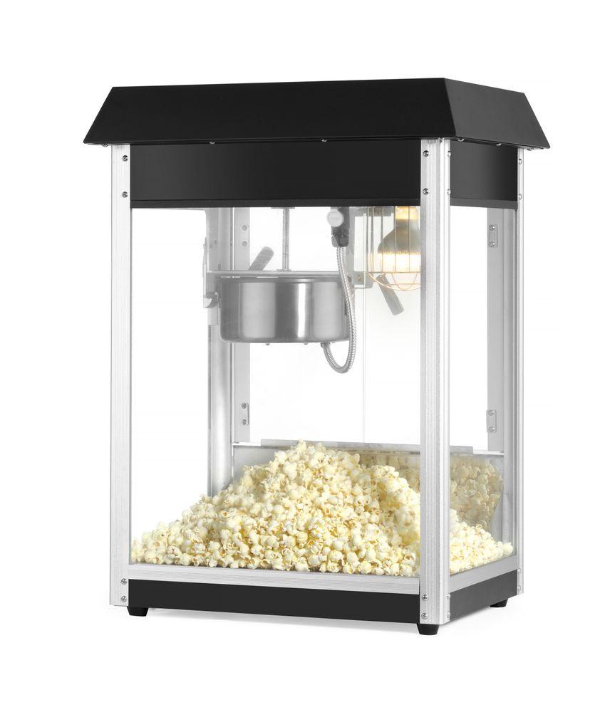 Machine à pop-corn, HENDI, Noir, 230V/1500W, 560x420x(H)770mm