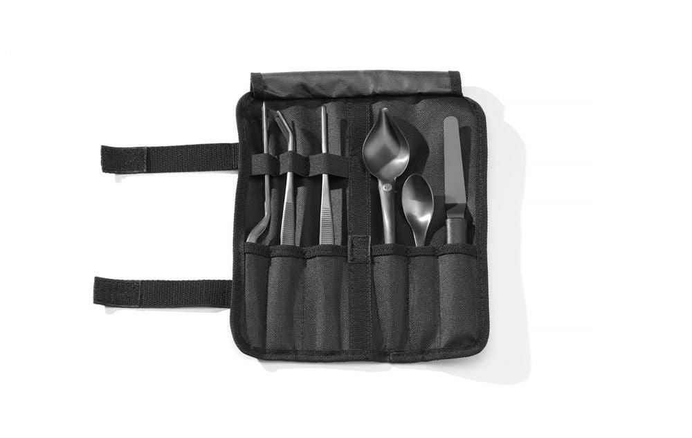 Set de dressage Chef, 6 pièces, noir, HENDI