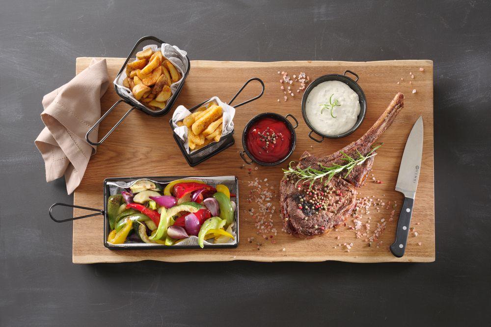 Paniers à frites miniatures, HENDI, 125x100x(H)85mm