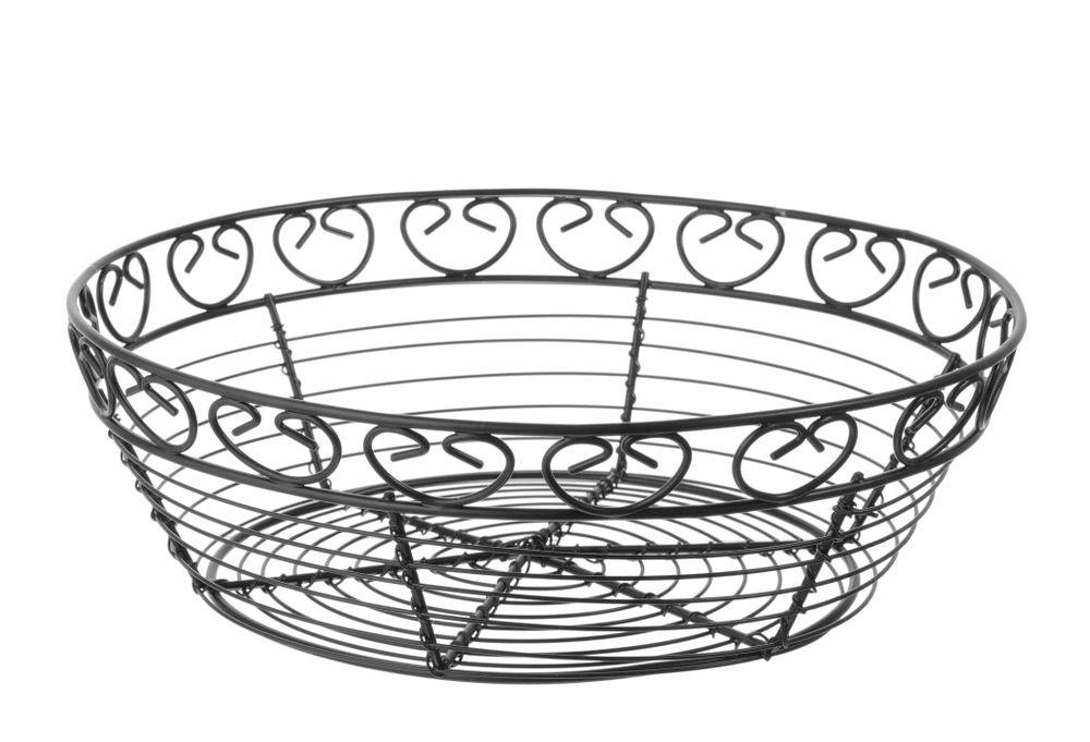 Corbeille en fil deco rond, HENDI, ø250x(H)80mm