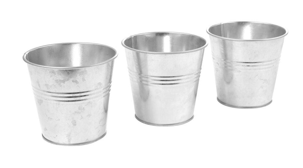 3 seaux avec plateau, HENDI, 415x130x(H)125mm